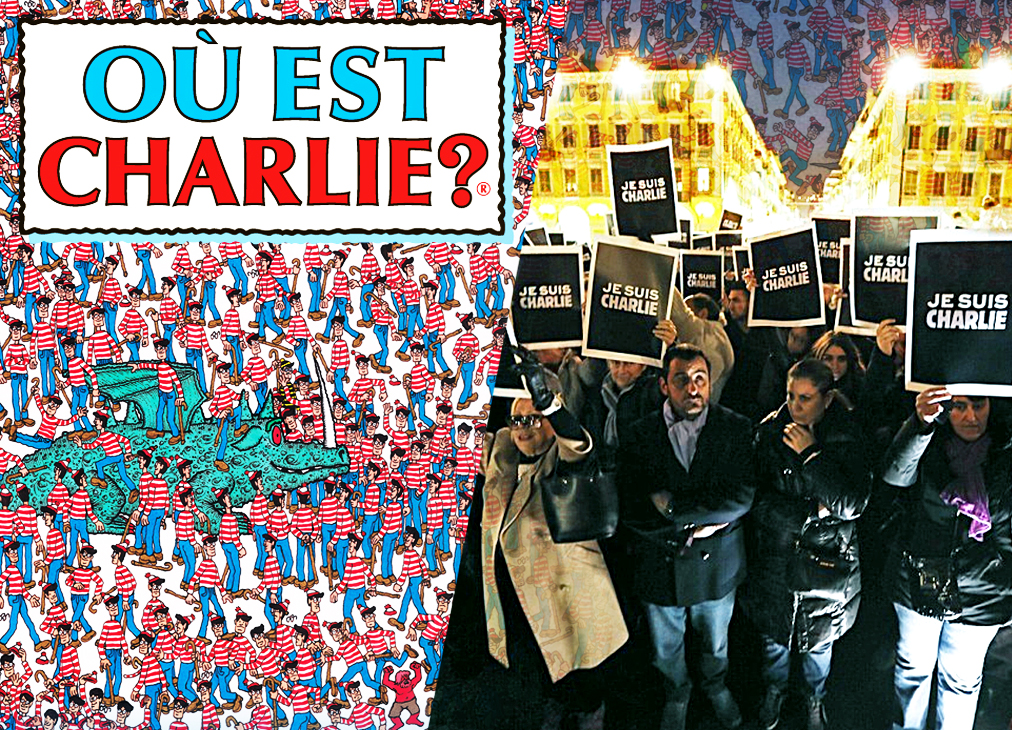 【專文】今晚 法國人上街拿著布條寫著「Je suis Charlie 我是查理」…